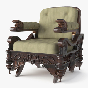 3D model Empire Armchair