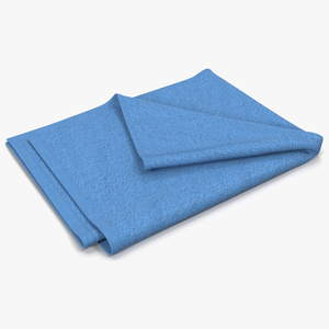 Towel 4 Blue 3D