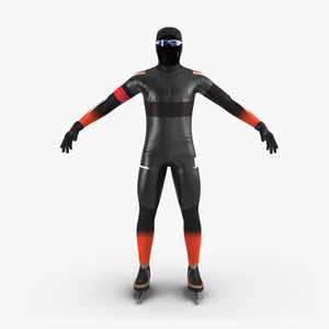 Speed Skater Suit 2 Generic 3D