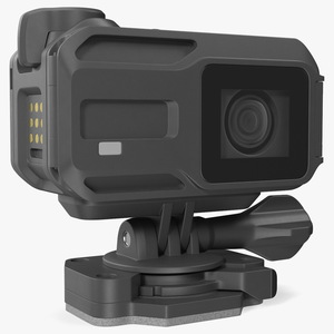 3D model Helmet Action Camera