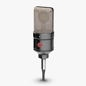 3D model Vintage Studio Microphone