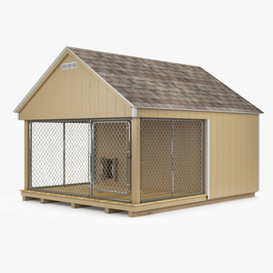 3D Residential Kennel model