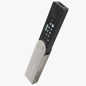 Ledger Crypto Wallet Nano-X 3D