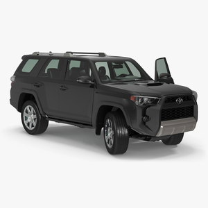 Toyota 4Runner SUV Rigged for Cinema 4D 3D model