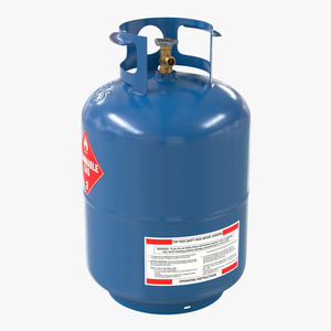 Gas Cylinder 2 3D model