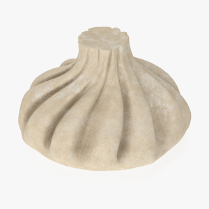 Khinkali Dumpling Raw for 3D Print 3D model