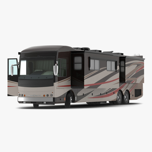 American Recreation Vehicle RV 2 Rigged 3D model