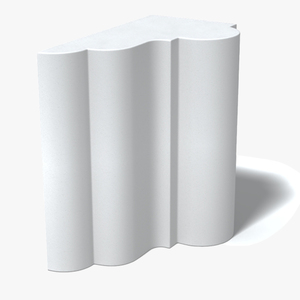 3D model Architectural Molding Gypsum Type 7