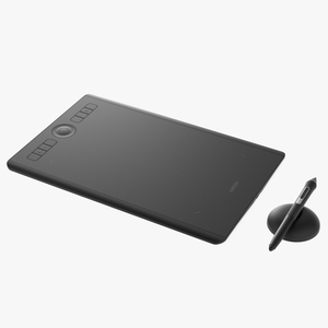 3D Wacom Intuos Pro M Creative Pen Tablet model