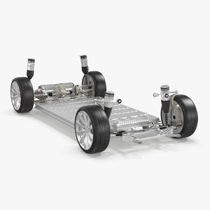 3D Electric Vehicle Chassis and Battery Pack