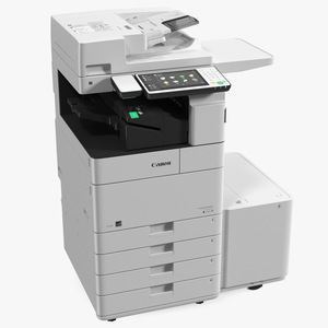 MFP Canon ImageRUNNER ADVANCE 4551i II with Paper Deck Unit F1 3D