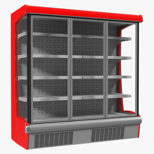 Multideck Display Fridge 3D model