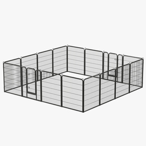 3D Square Playpen for Dogs model