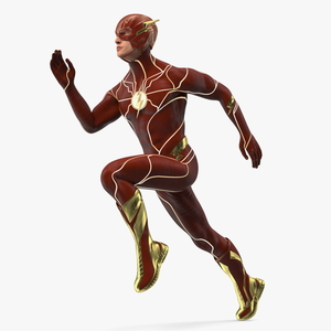 3D Flash Running Pose model