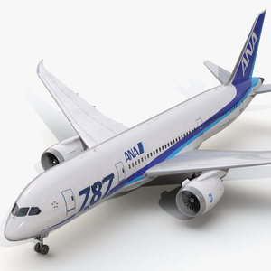 Boeing 787 8 Dreamliner All Nippon Airways 3D