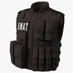 3D SWAT Tactical Vest model