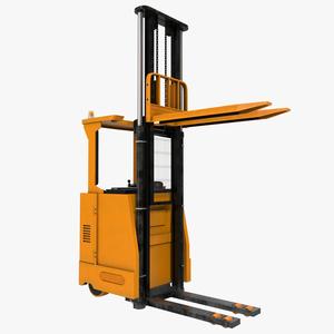 Rider Stacker Orange Rigged 3D