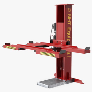 Single Post Car Storage Hoist 3D model