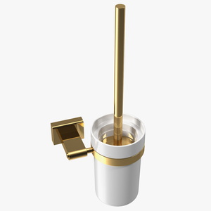 Wall Toilet Brush Holder 3D model