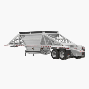 3D model Manac Bottom Dump Trailer