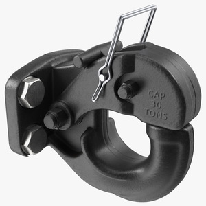 Pintle Hook Hitch 3D