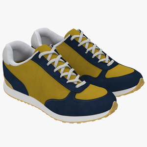 Sneakers 3 Yellow 3D