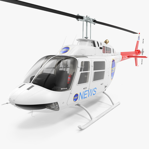 Bell 206B JetRanger III Ten News 3D