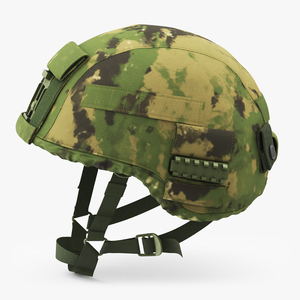 3D model Helmet Ratnik Light Green Case