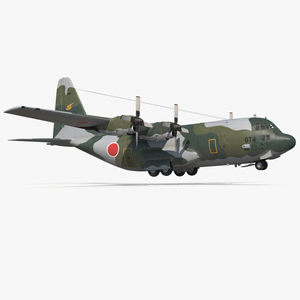 3D Lockheed C 130H Hercules L 382 Japan Air Force