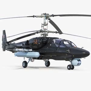 Kamov KA52 Black Shark 3D