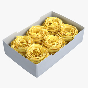 3D model Pasta Nests Set