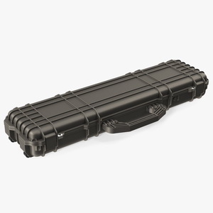 3D Rifle Hard Case Black