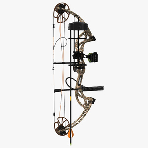 3D model Hunting Compound Bow Bear Cruzer G2