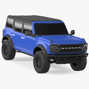 3D model Ford Bronco 2021 Four Door Exterior Only