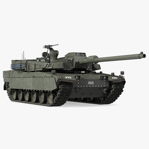 3D K2 Black Panther Tank