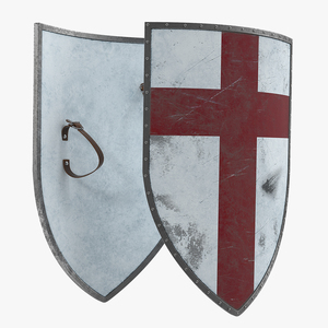 3D model Crusader Shield