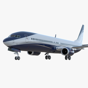 3D Boeing 737 900 ER Generic with Cabin