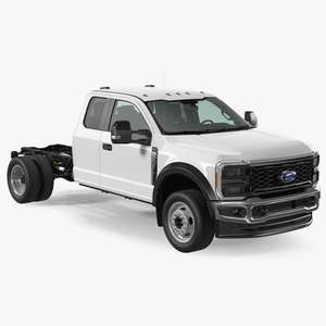 Ford Lincoln Super Duty F550 2023 Long Cab 3D