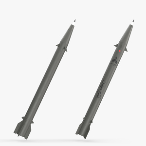 3D Fateh-110 Tactical Strike Missile model