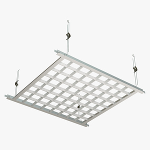 3D Aluminum Grid Ceiling