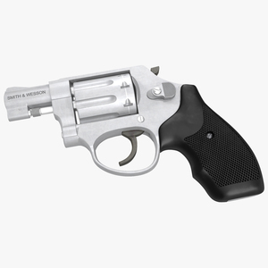 3D model Revolver Smith and Wesson