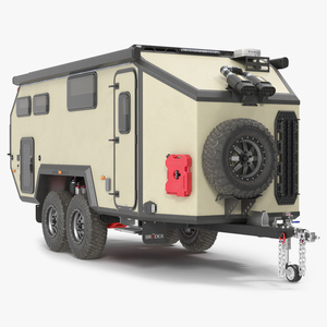 3D Off Road Mobile Home Bruder EXP 8 model