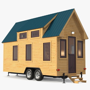 Tiny House Rigged 3D