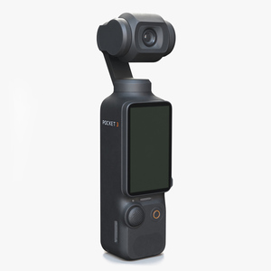 3D DJI Pocket 3 Camera Off model