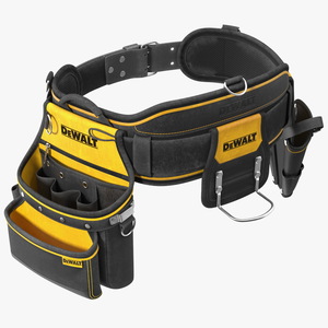 DeWalt DWST1 75552 Multi Purpose Tool Belt Dusty Set 3D