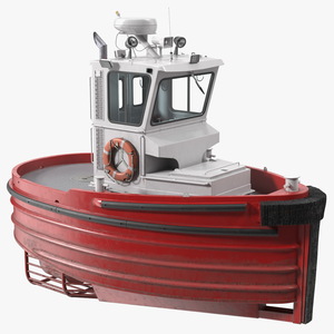 3D Small Tugboat Generic