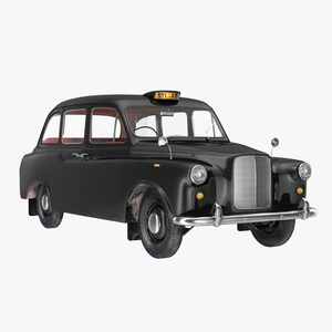 London Cab FX4 3D model