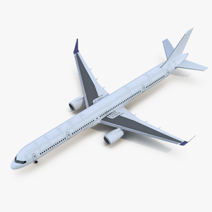 3D Boeing 757 300 Generic with Cabin model