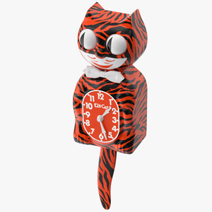 Bengal Tiger Kit Cat Clock Rigged for Cinema 4D 3D