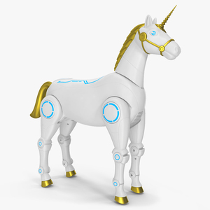 3D Robot Unicorn model